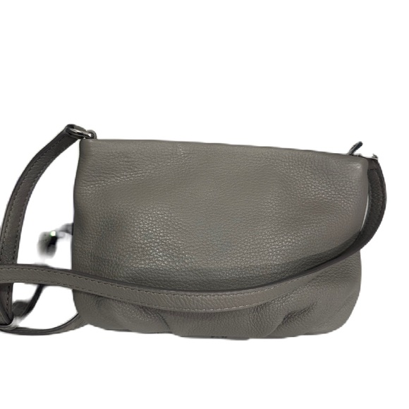 ★ NWOT Iconic Marc Jacobs Gray Silvertone Hardware Crossbody Bag - Picture 2 of 12